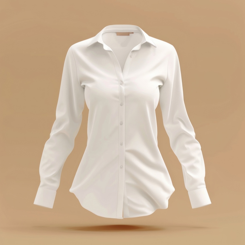 Camisa manga larga mujer